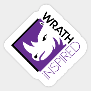 WrathInspired Main Logo 1 Sticker